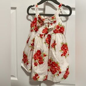 Janie and Jack baby floral sundress, Size 12-18 months
